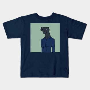 Office Panther Kids T-Shirt